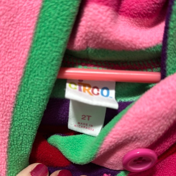 2T Circo Striped Fleece Pullover - Picture 6 of 6